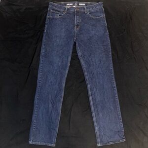 St. John's Bay Relaxed Fit Men's Jeans in Deep Blue